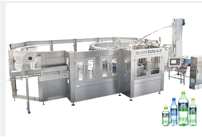 Máquina llenadora de bebidas carbonatadas