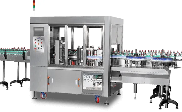 Hot melt glue labeling machine