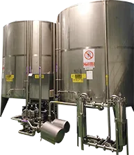 Mixing sugar tank