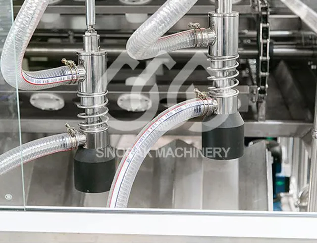 Automatic Linear Type Washing Filling Capping Machine For 3-5 Gallons Barrel
