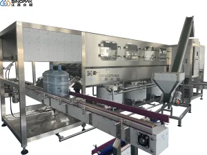 600BPH 5 Gallon Water Bottle Filling Machine Line