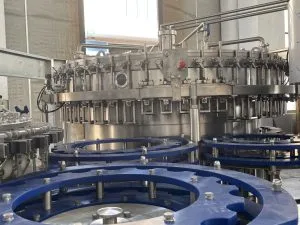 Glass Bottle Soft Drink Filling Machine (3 in 1)