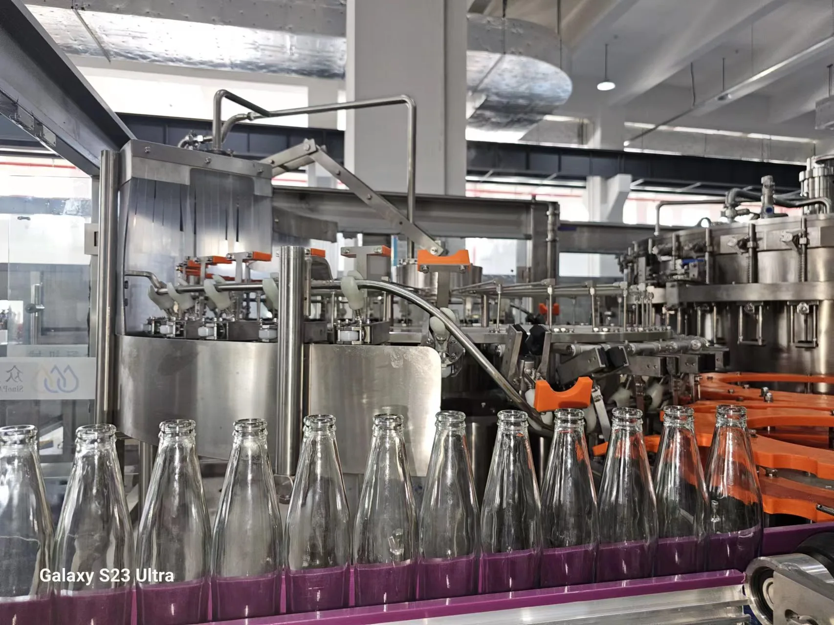 Glass Bottle Soft Drink Filling Machine (3 in 1)