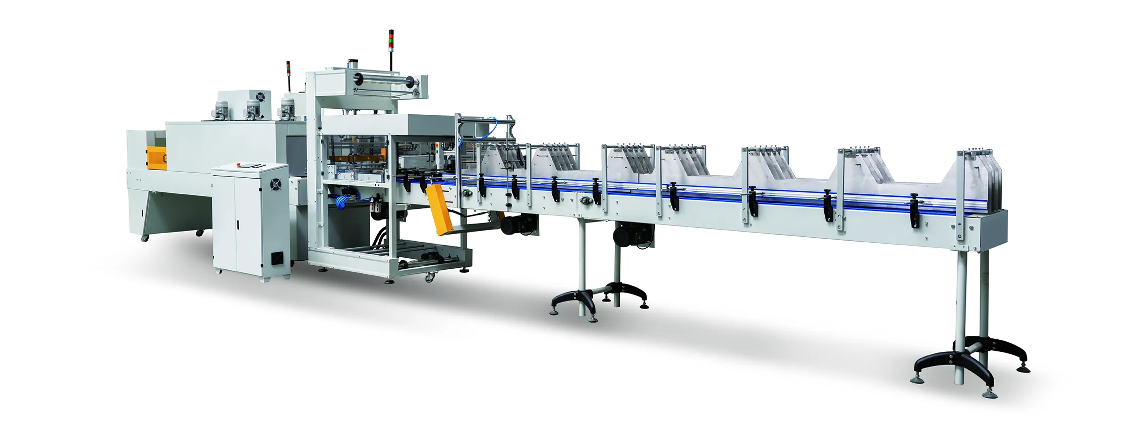 Shrink wrapping machine