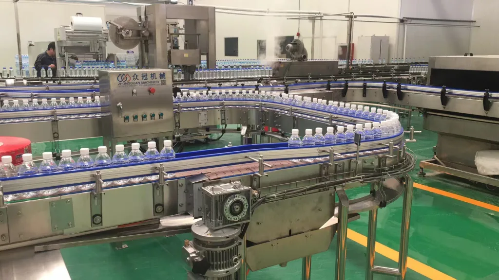 Chinese Famous Brand 15000BPH drinking water filling line project case