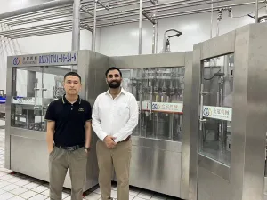 Jiang Su Famous Brand 8,000 bottles per hour soy milk project