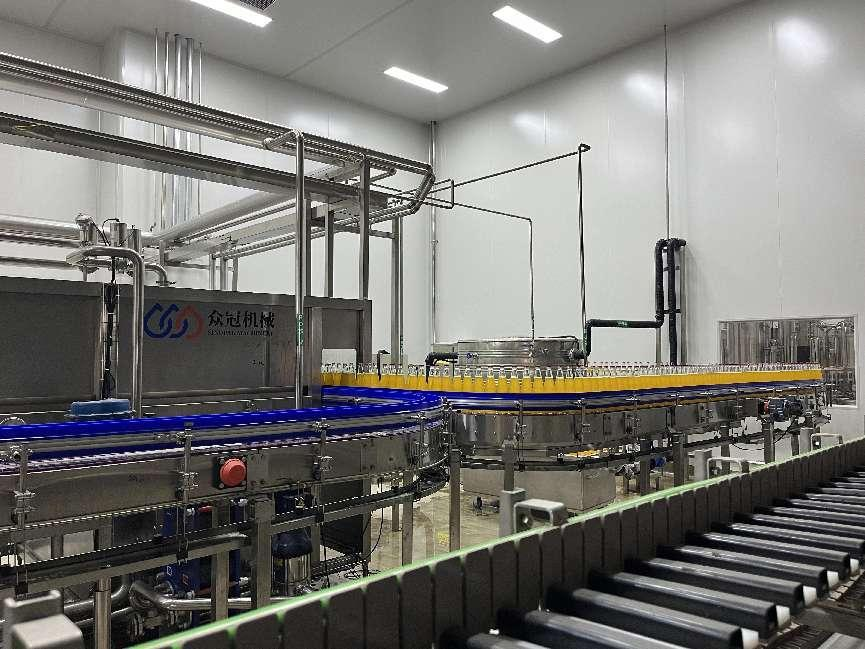 Jiang Su Famous Brand 8,000 bottles per hour soy milk project