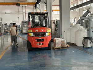 600BPH Bottled Water Filling Line Project in the Dominican Republic