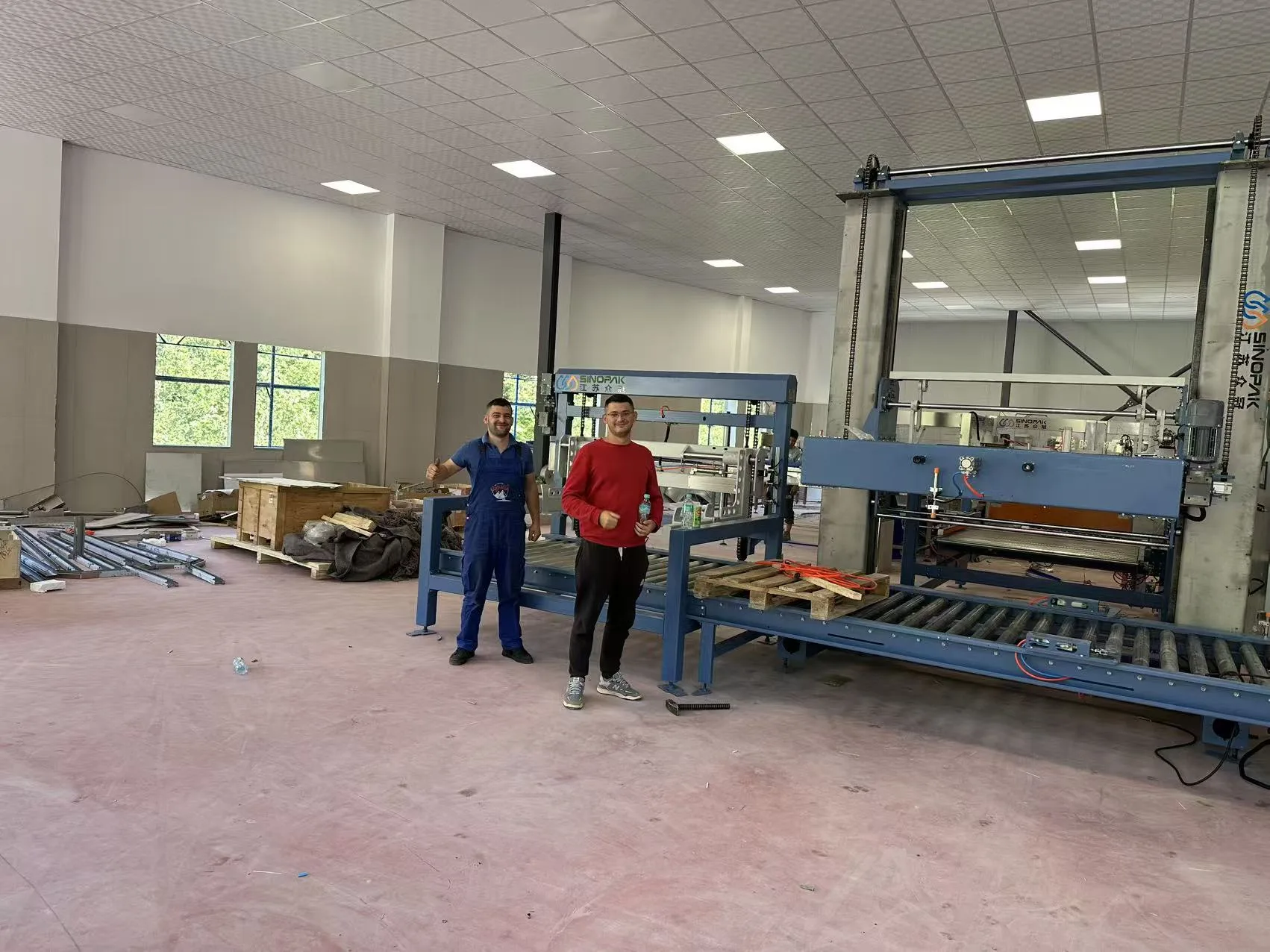 15000BPH water filling line project