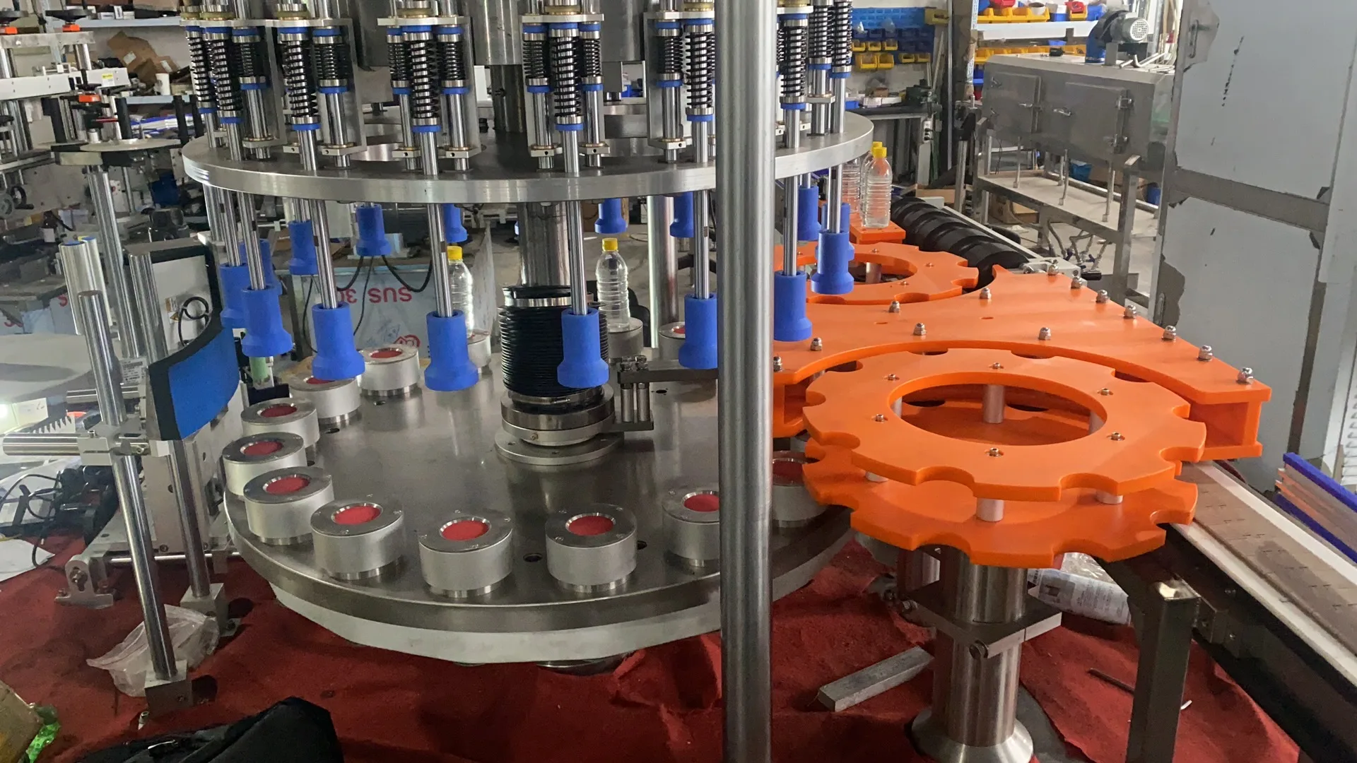 Automatic Rotary type Self-Adhesive Labeling Machine