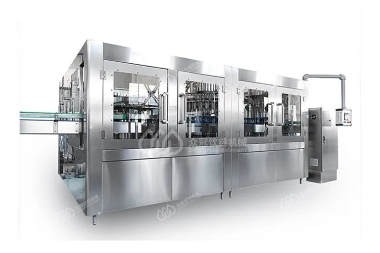 Máquina llenadora de vino para aplicaciones de bebidas alcohólicas correspondientes