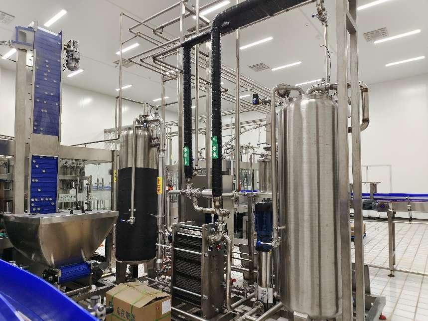 Jiang Su Famous Brand 8,000 bottles per hour soy milk project