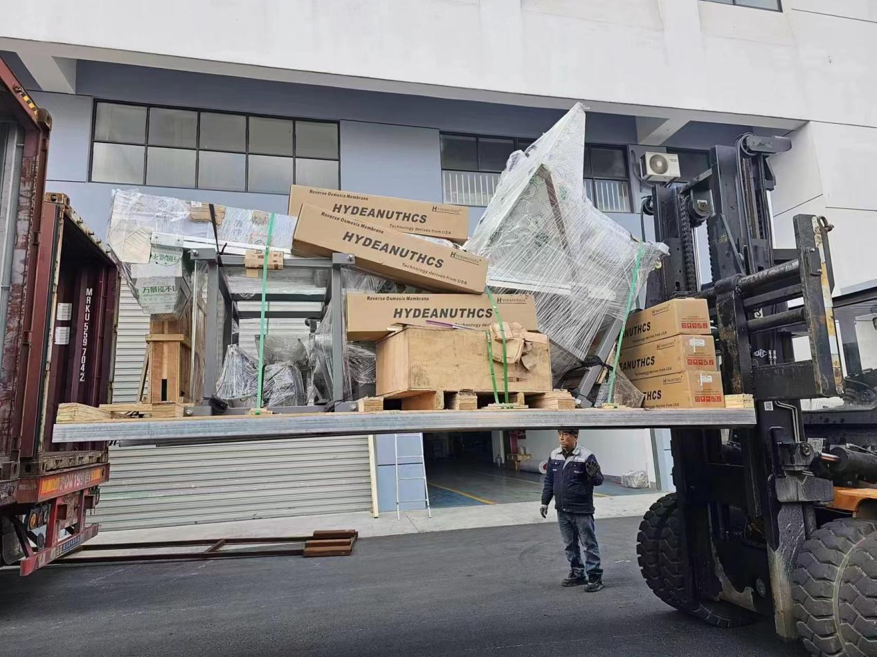 14000BPH Bottled Water Production Line Project in Yemen